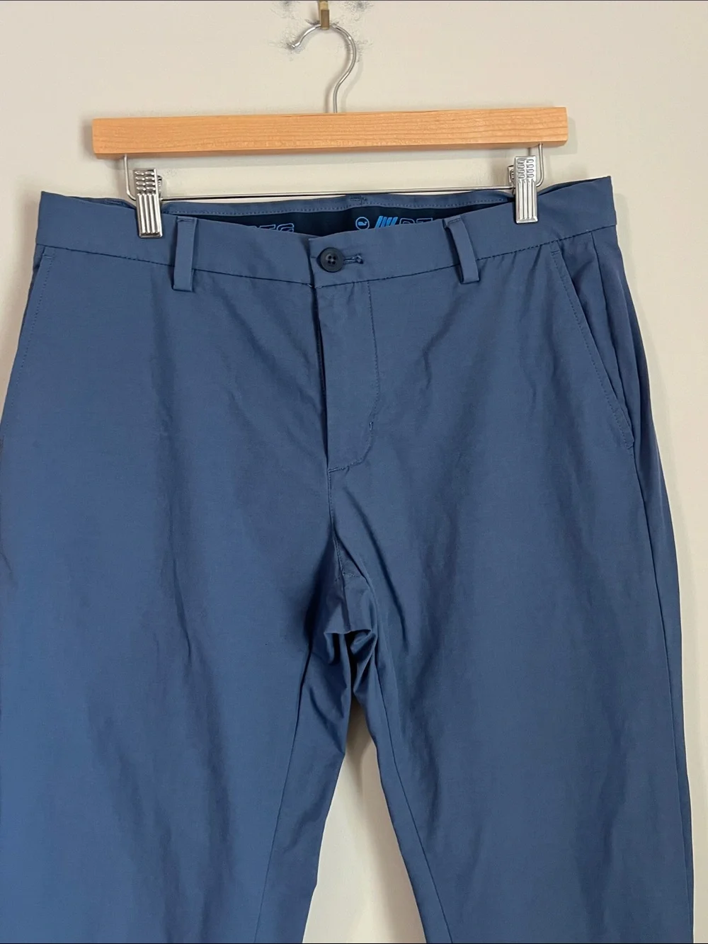 Vineyard Vines OTG On the Go Pant Mens 33x30 Blue Performance Golf Straight